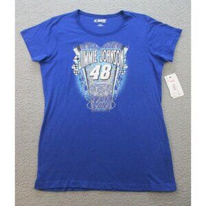 NASCAR for her Jimmie Johnson Shirt Women's Large 48 Hendrick Racing Motorsports